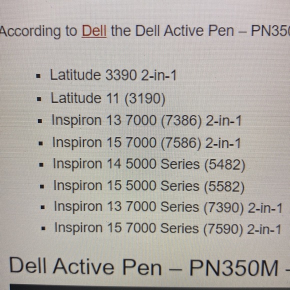 Dell Stylus Pen, PNM350. - Picture 6 of 6